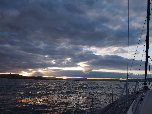 Approaching Arklow
