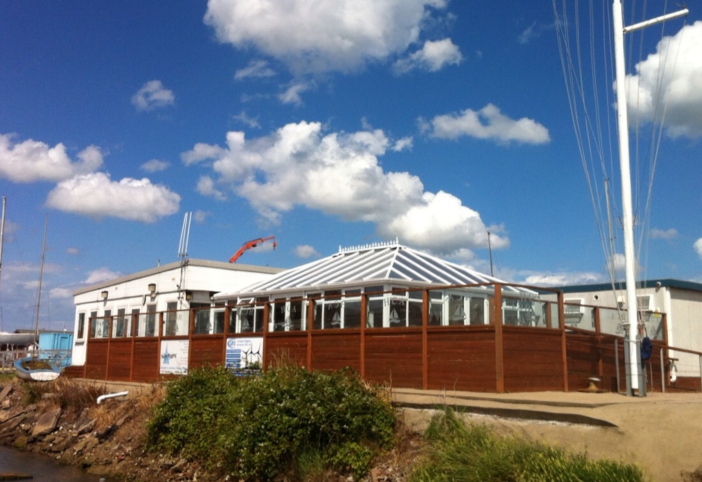 The friendly Humberside Cruising Association clubhouse