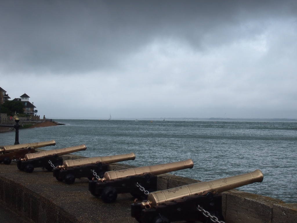 Cannons at Cowes
