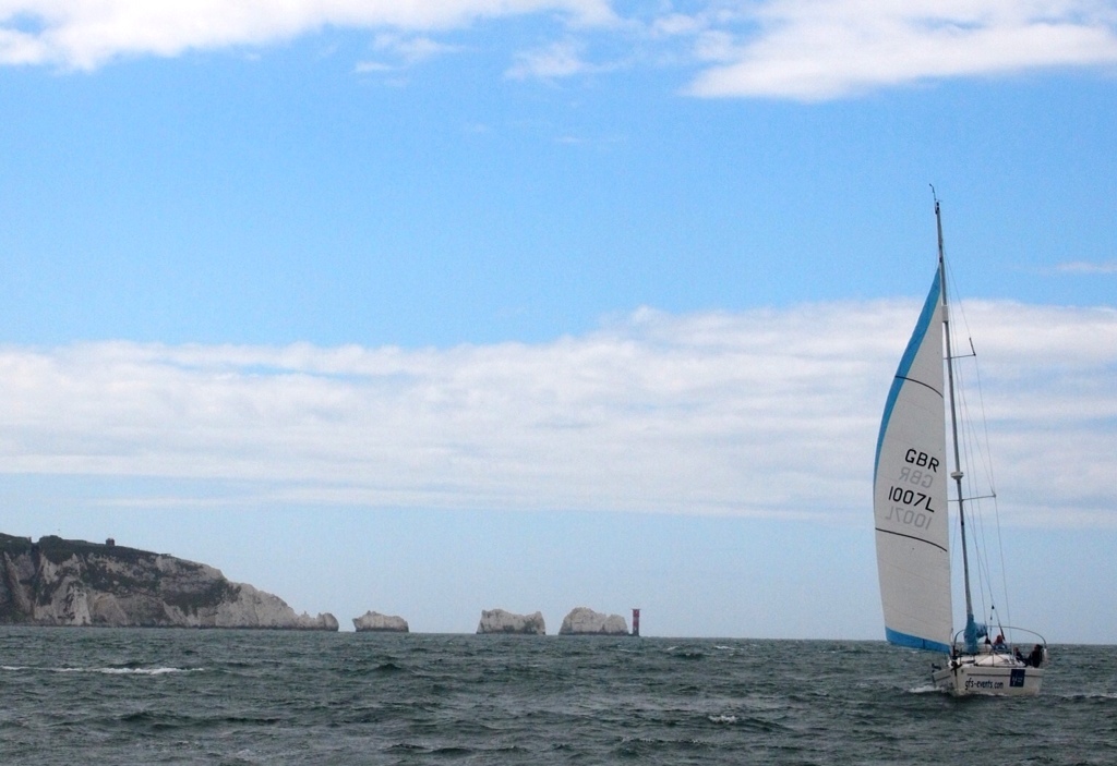 The Needles Channel, Isle,of Wight