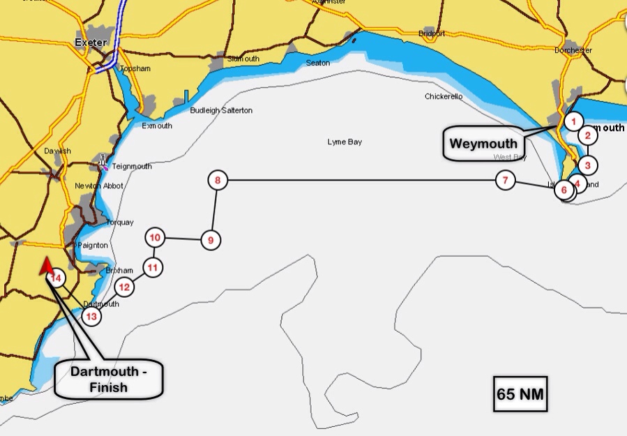 Weymouth to Dartmouth