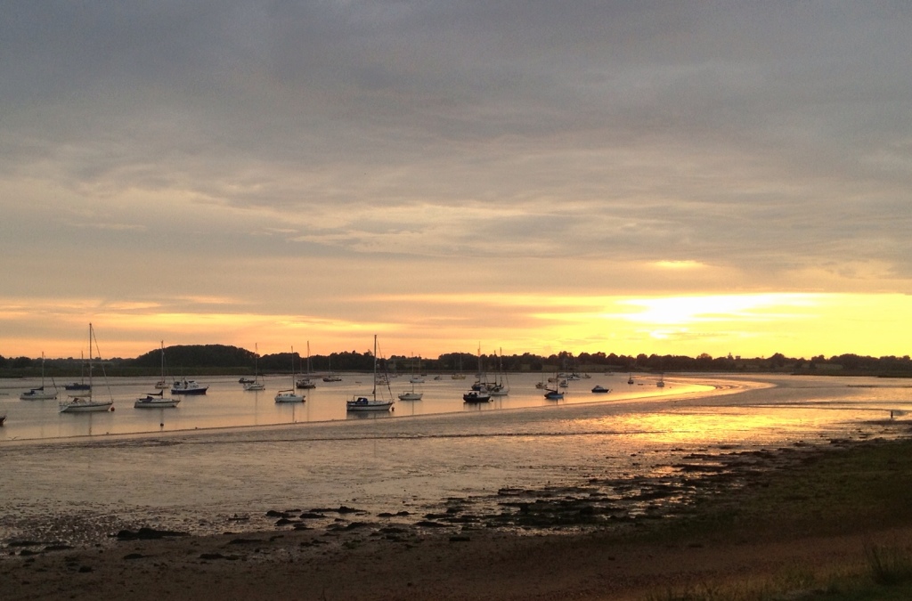Sunset at Ramsholt