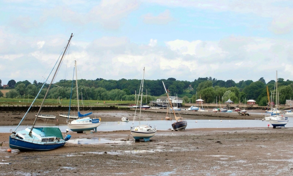 All dried out, Woodbridge, Suffolk